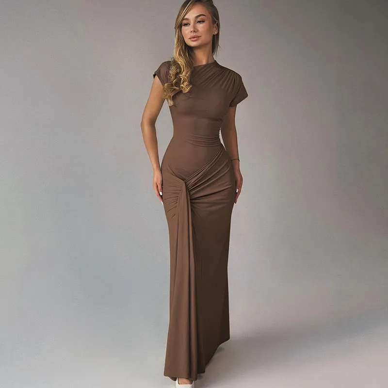 Katie High Waist Sexy Maxi Dress
