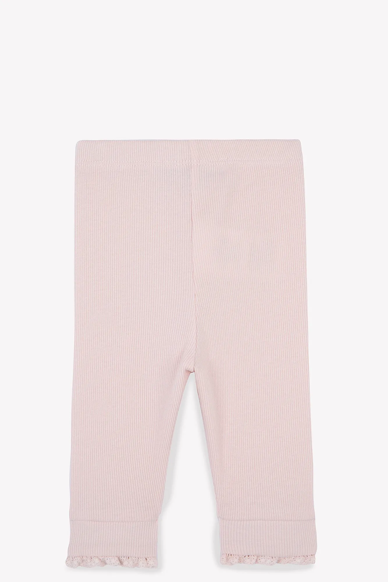 Leggings - Pale Pink Lace