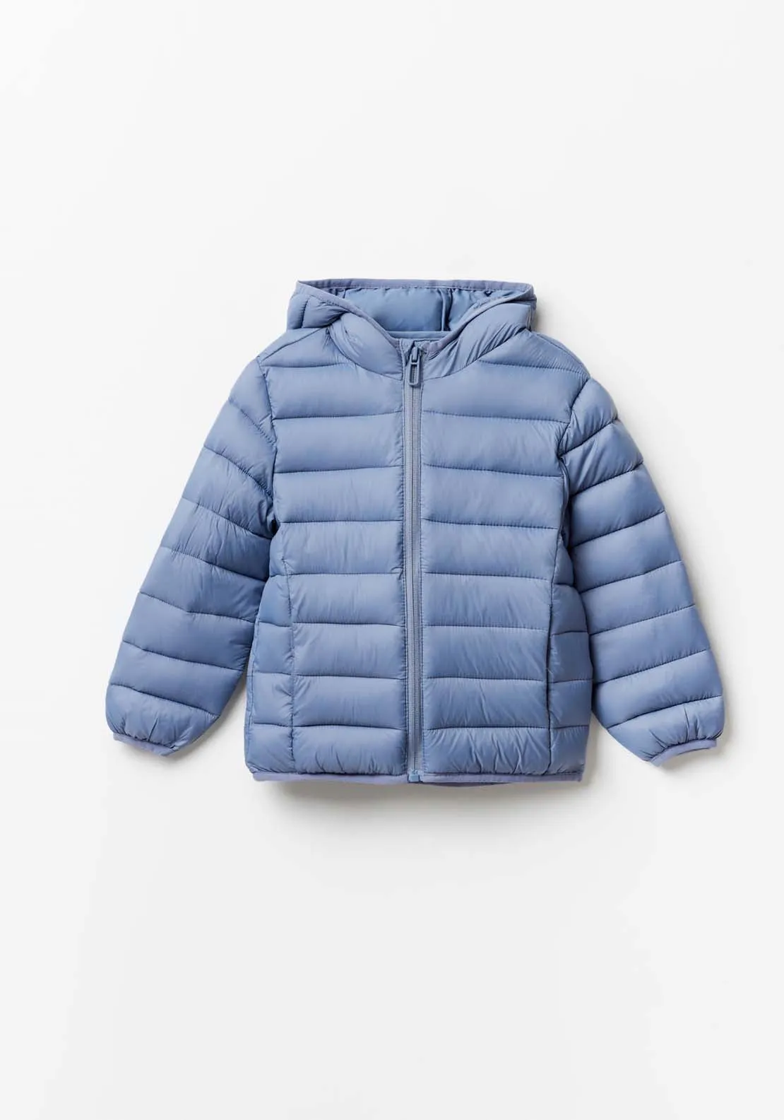 Light Puffer Jacket - Blue