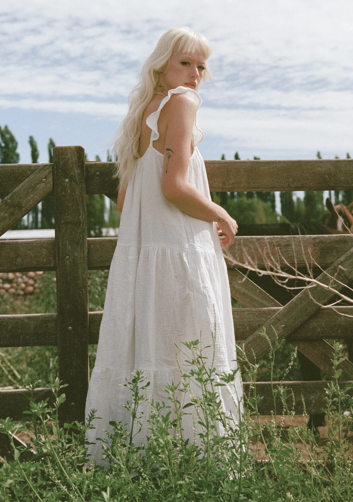 Love Always Ruffled Maxi Dress
