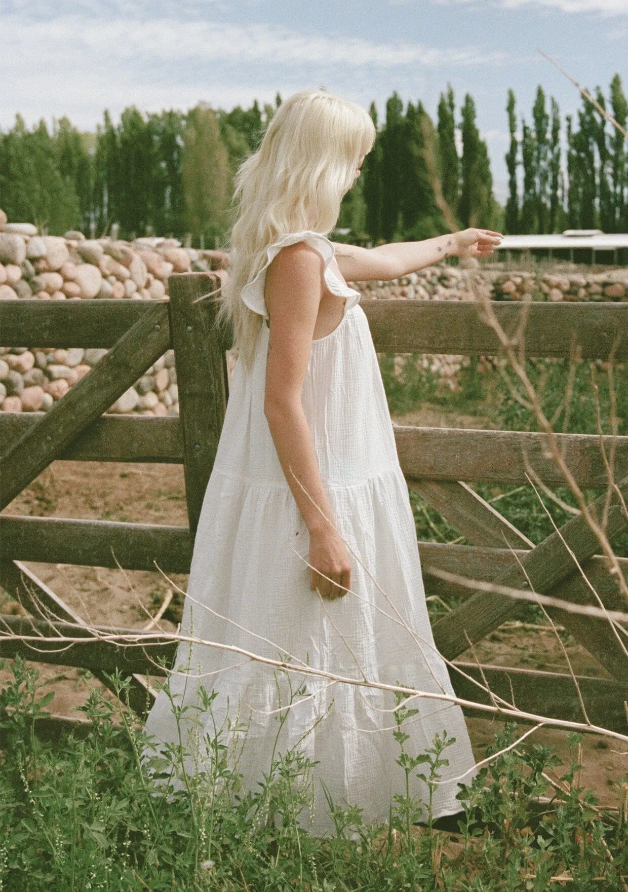 Love Always Ruffled Maxi Dress