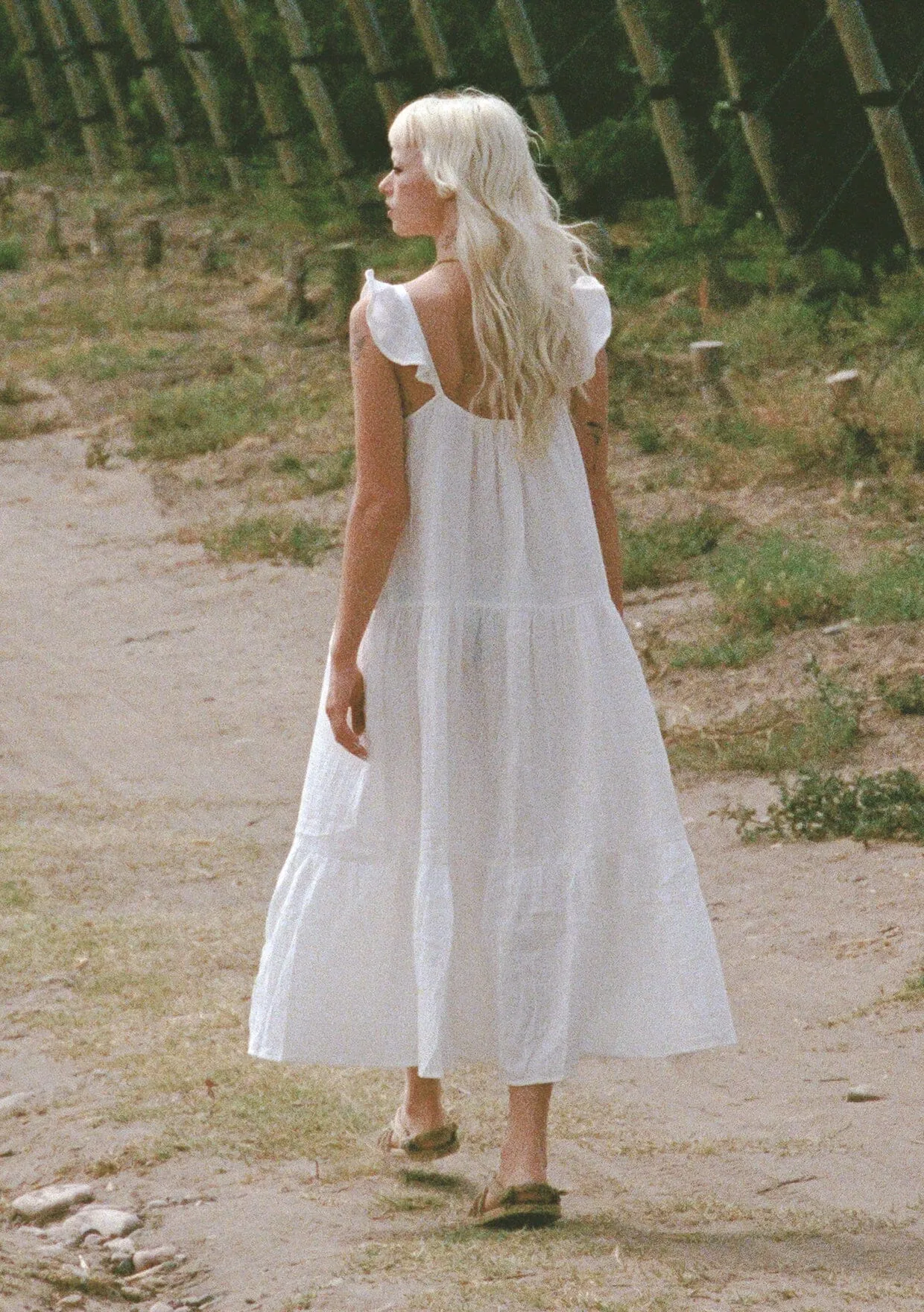 Love Always Ruffled Maxi Dress