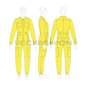 Mens Workwear Overall
