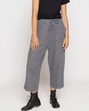 Micro Checker Drawstring Culottes