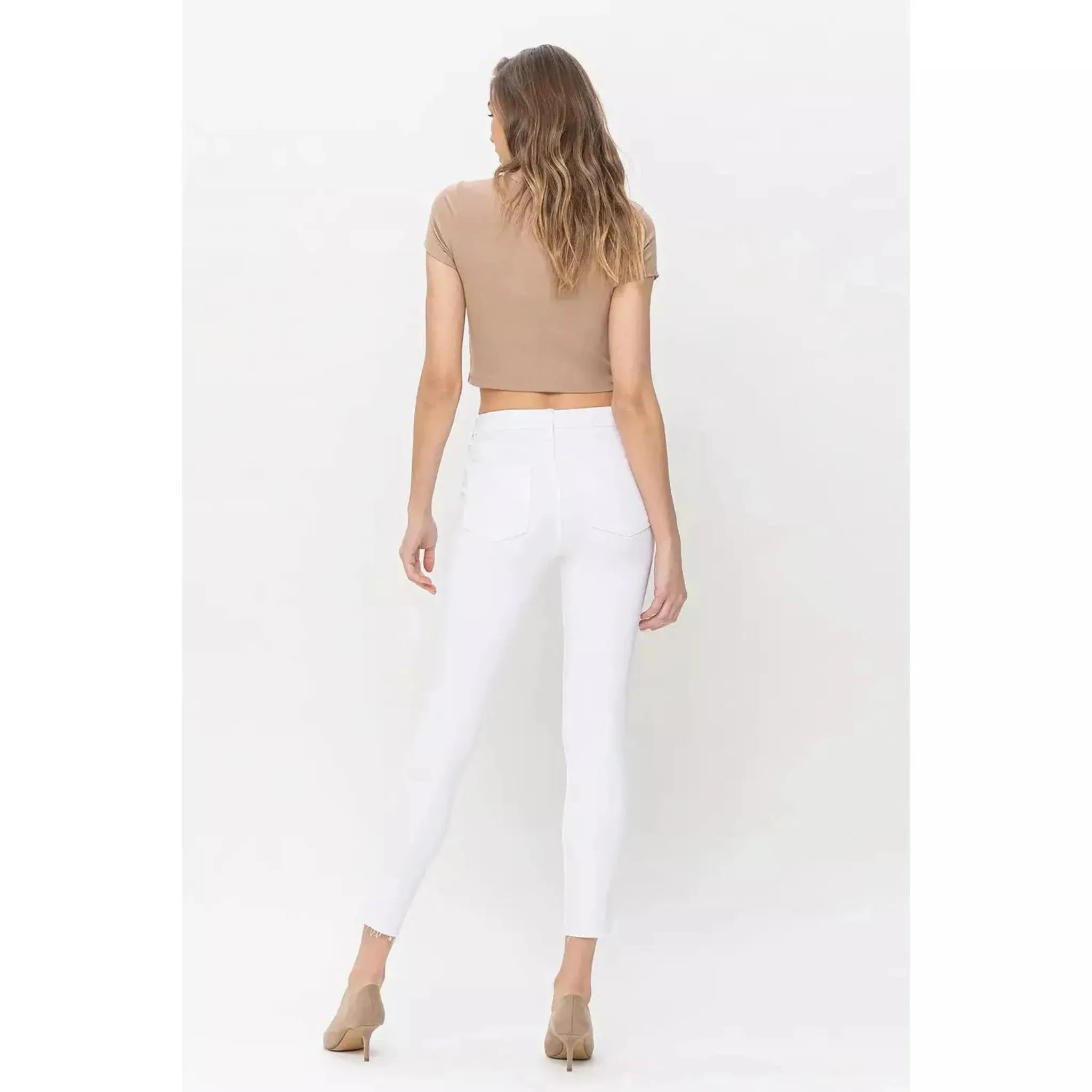 Mid rise crop skinny- F5141