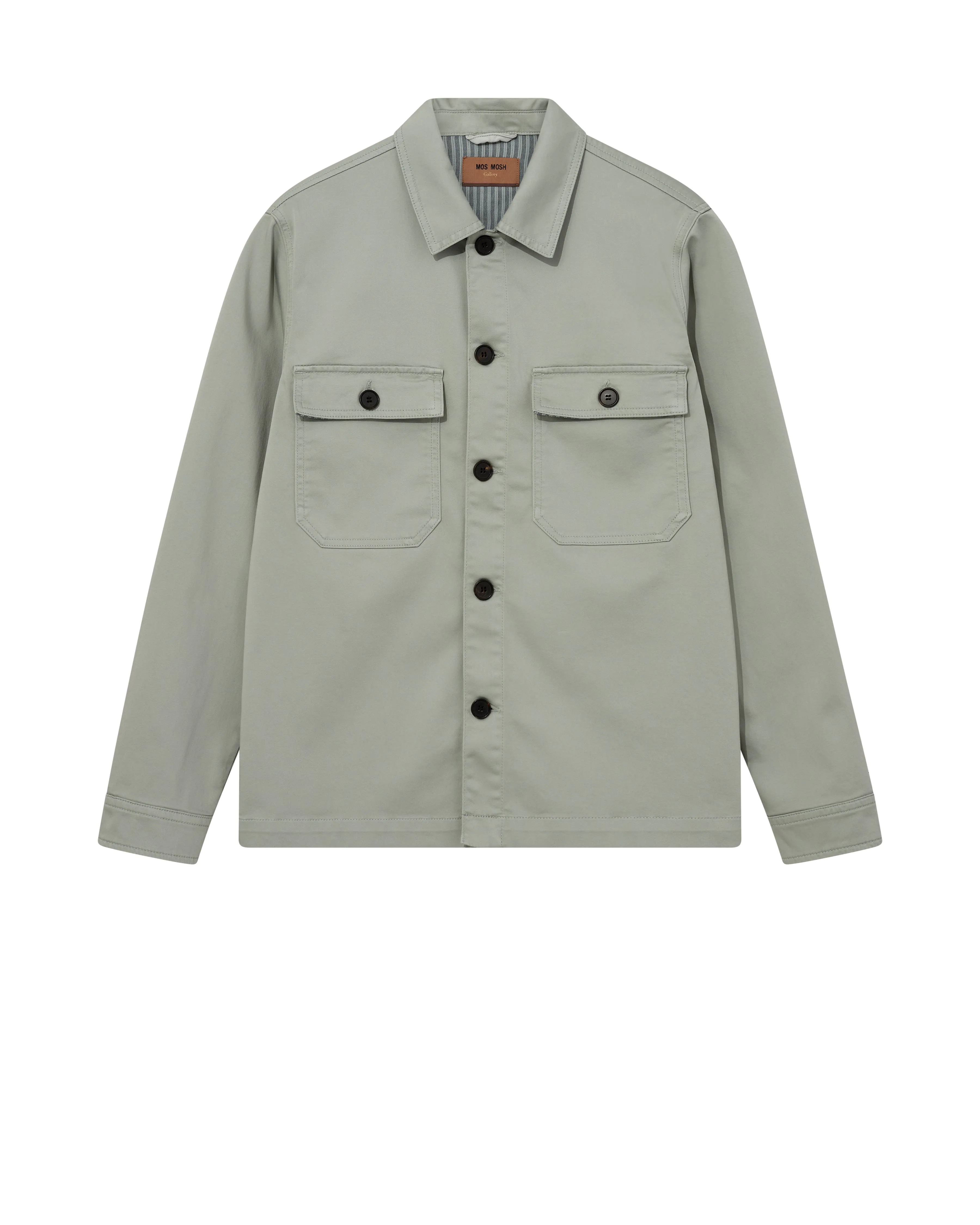 Mos Mosh Menthol Green Overshirt