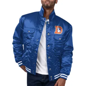 NFL Denver Broncos Satin Jacket Men and Women