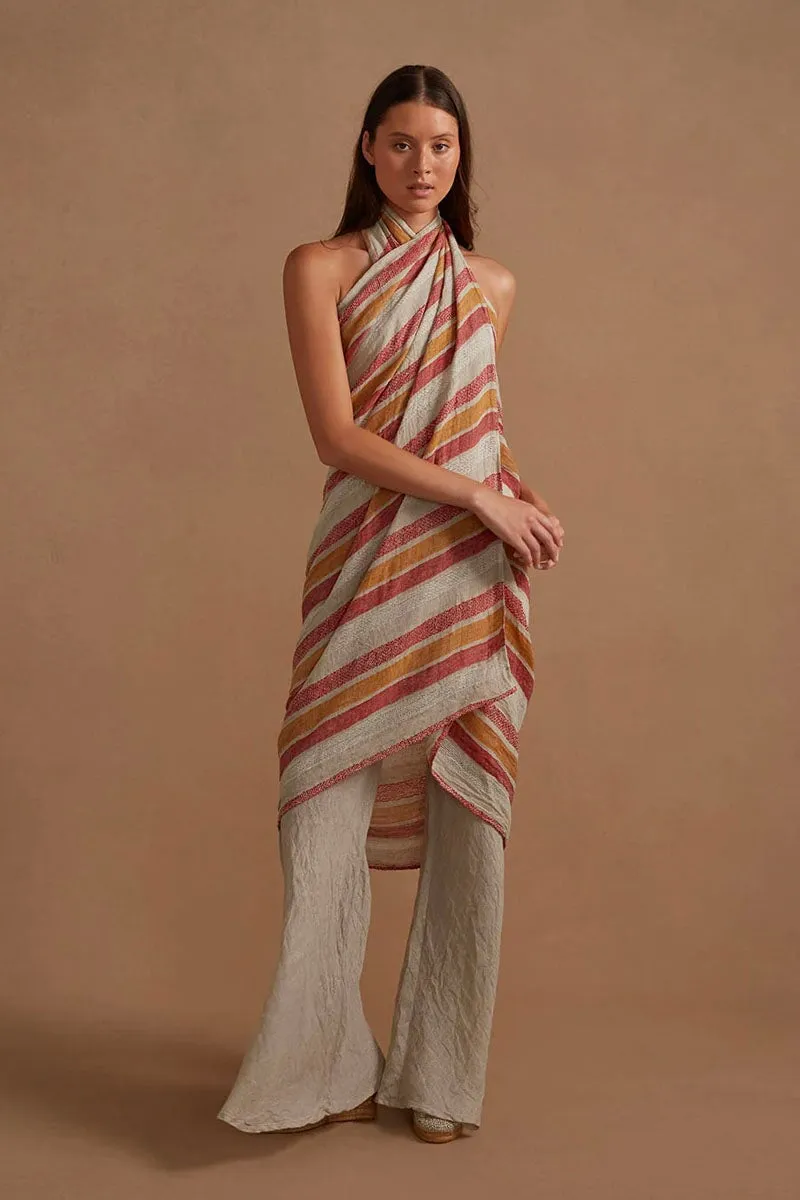 NOVO FLARE PANT-BRASILE NATURAL