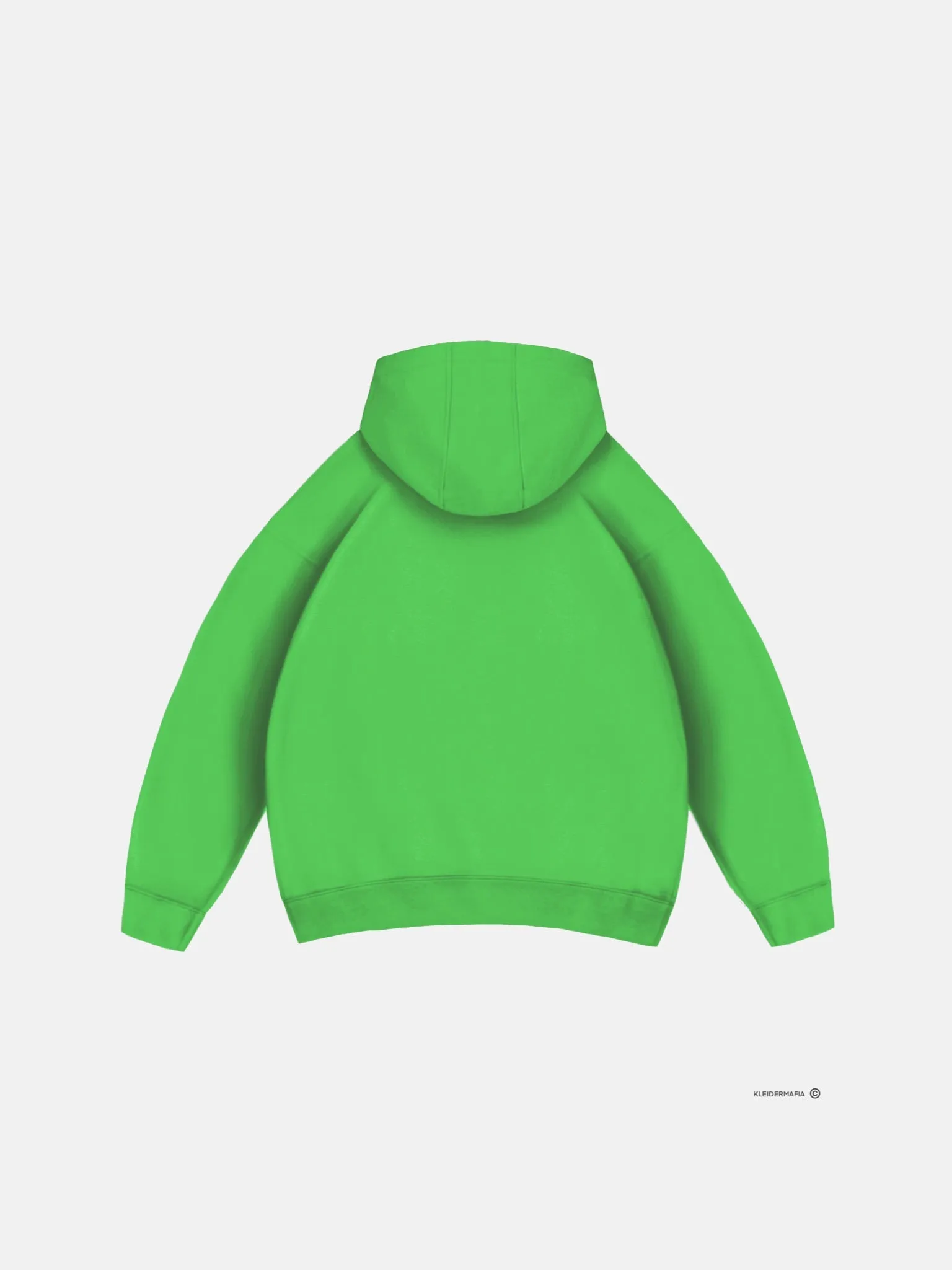 Oversize Basic Hoodie - Neon Slime