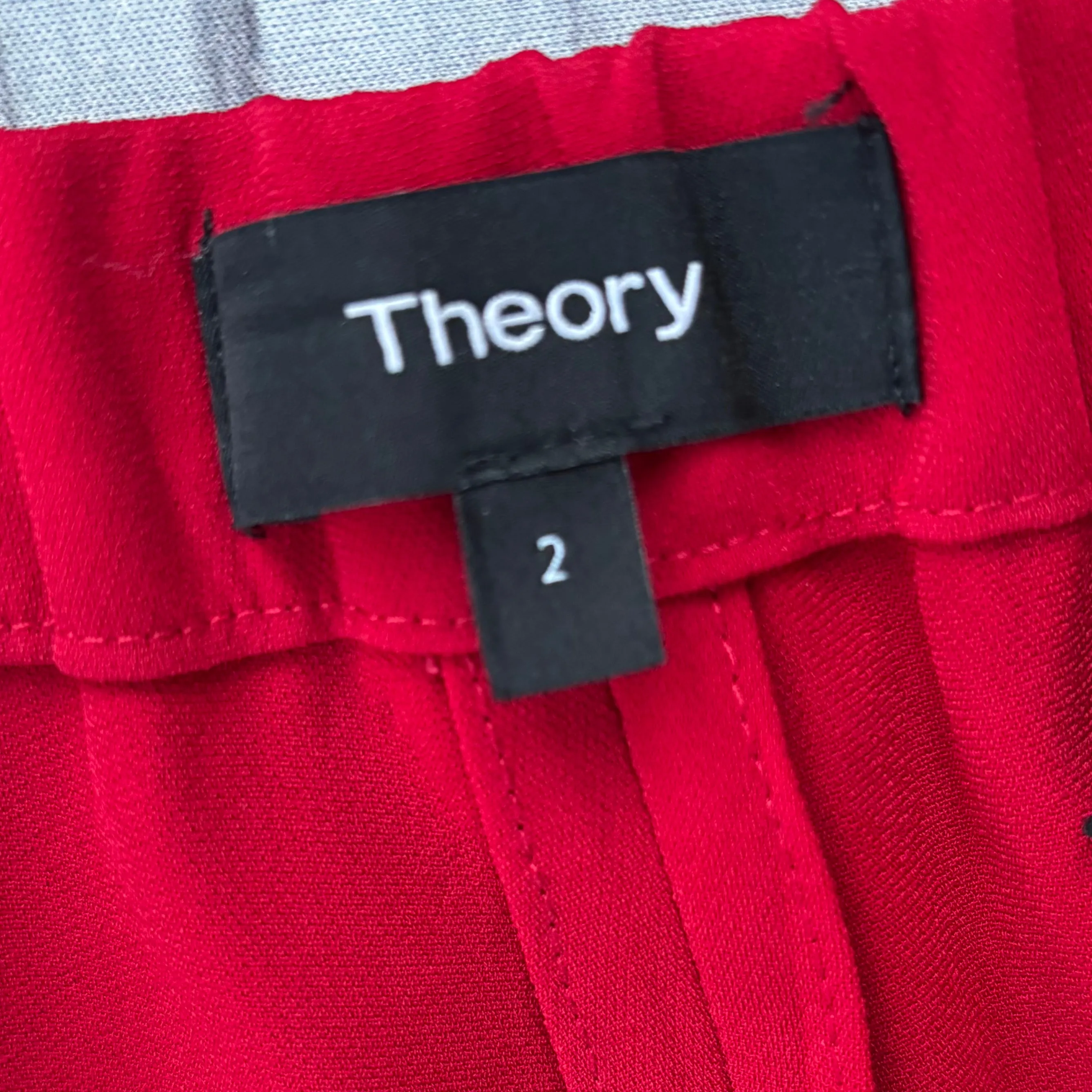 Pants Dress By Theory In Red, Size: 2