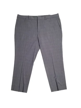 Perry Ellis Portfolio Men's Modern Fit Stretch Suit Dress Pants Grey 34 x 32