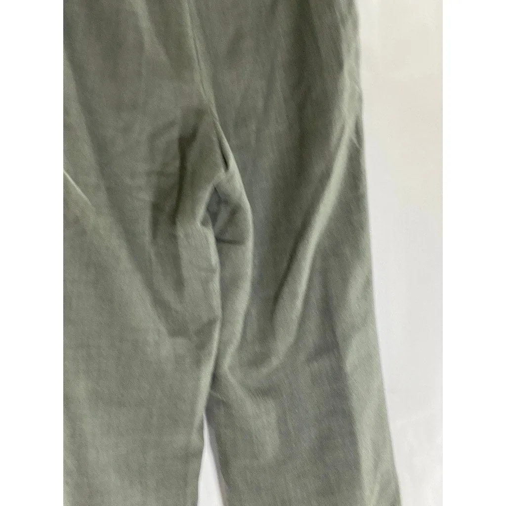 PETITE SOPHISTICATES Women's Gray Merino Wool Straight-Leg Dress Pant SZ 2