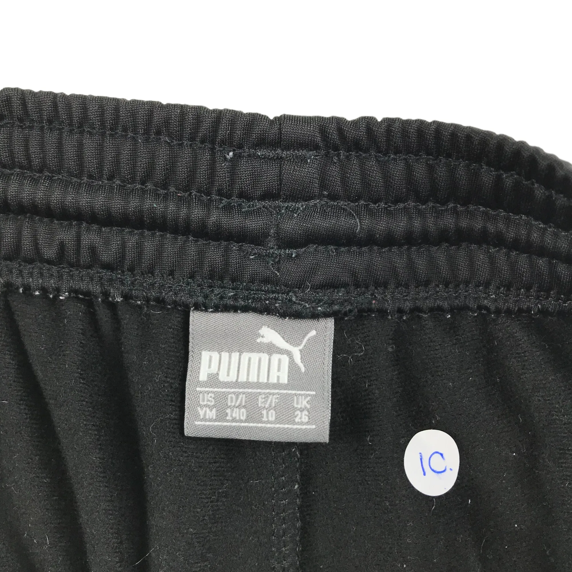 Puma Joggers Age 10 Black Burnley FC