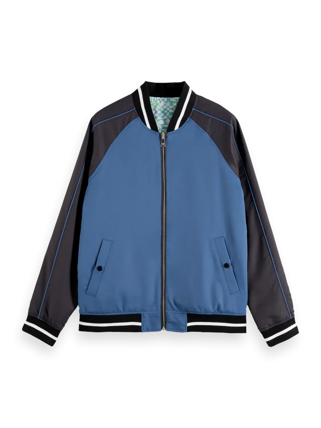 SCOTCH & SODA REVERSIBILE BOMBER JACKET