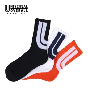 UNIVERSAL OVERALL Men's 3P Sock