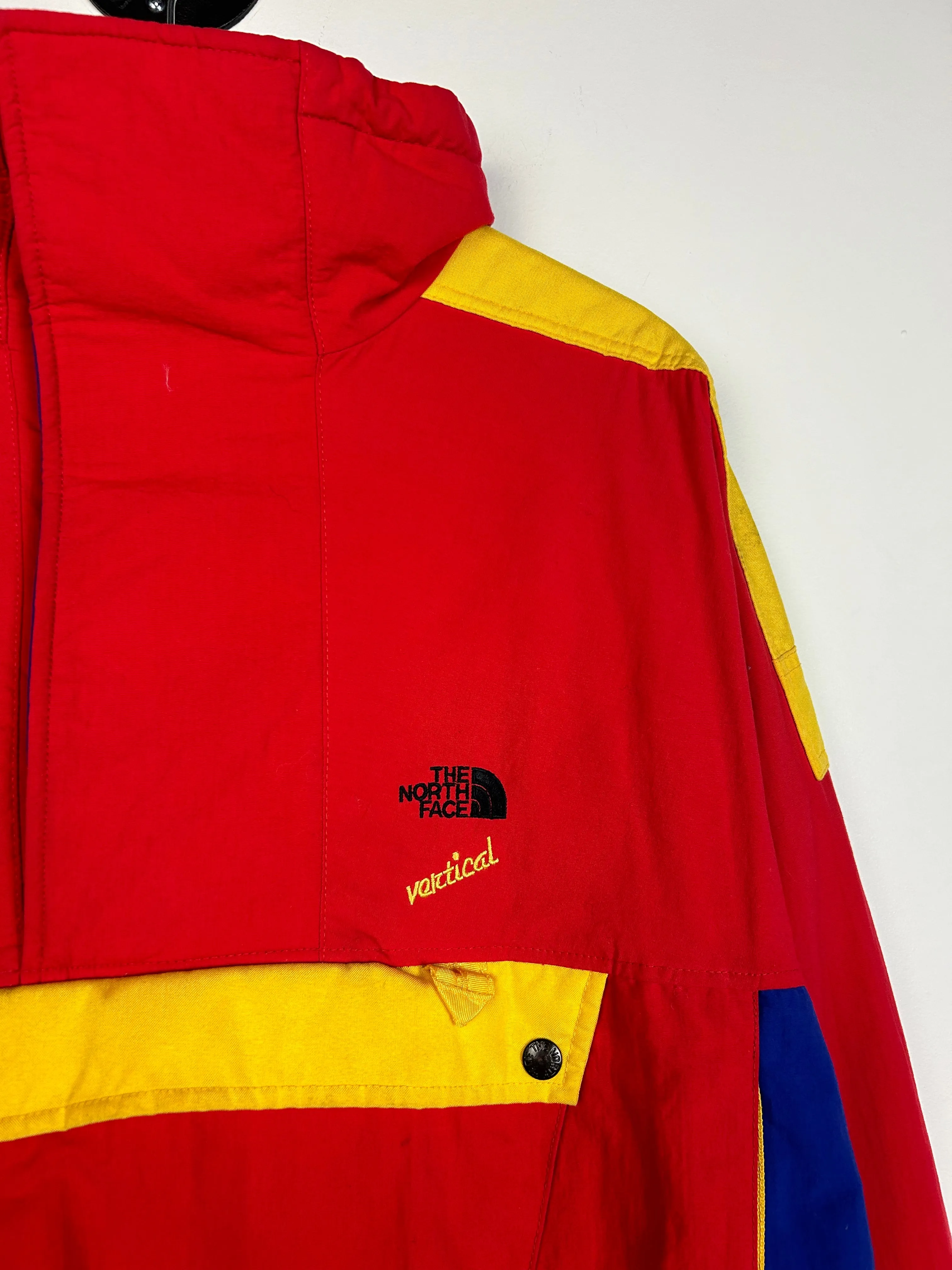 Vintage 90's The North Face Gore Tex Vertical Colour Block Jacket