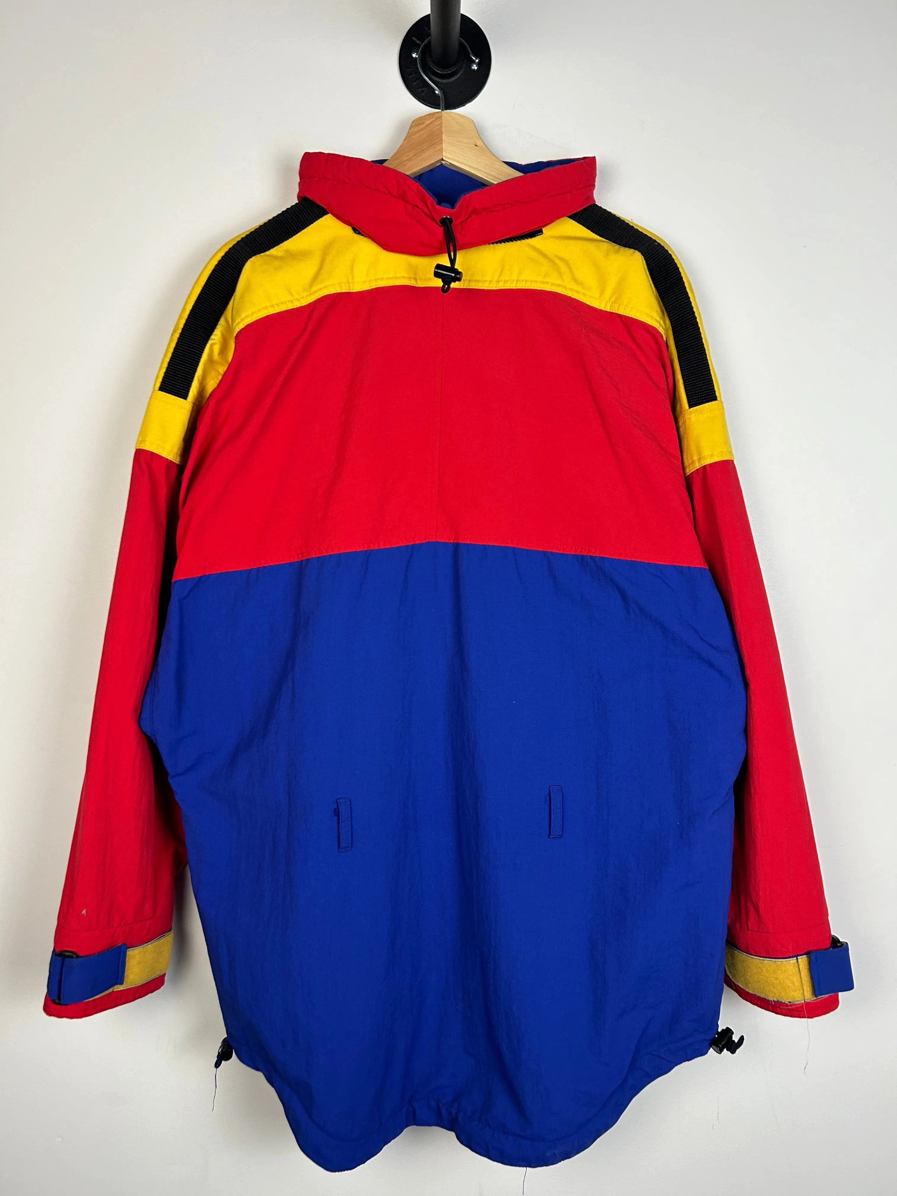 Vintage 90's The North Face Gore Tex Vertical Colour Block Jacket