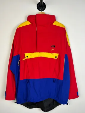Vintage 90's The North Face Gore Tex Vertical Colour Block Jacket