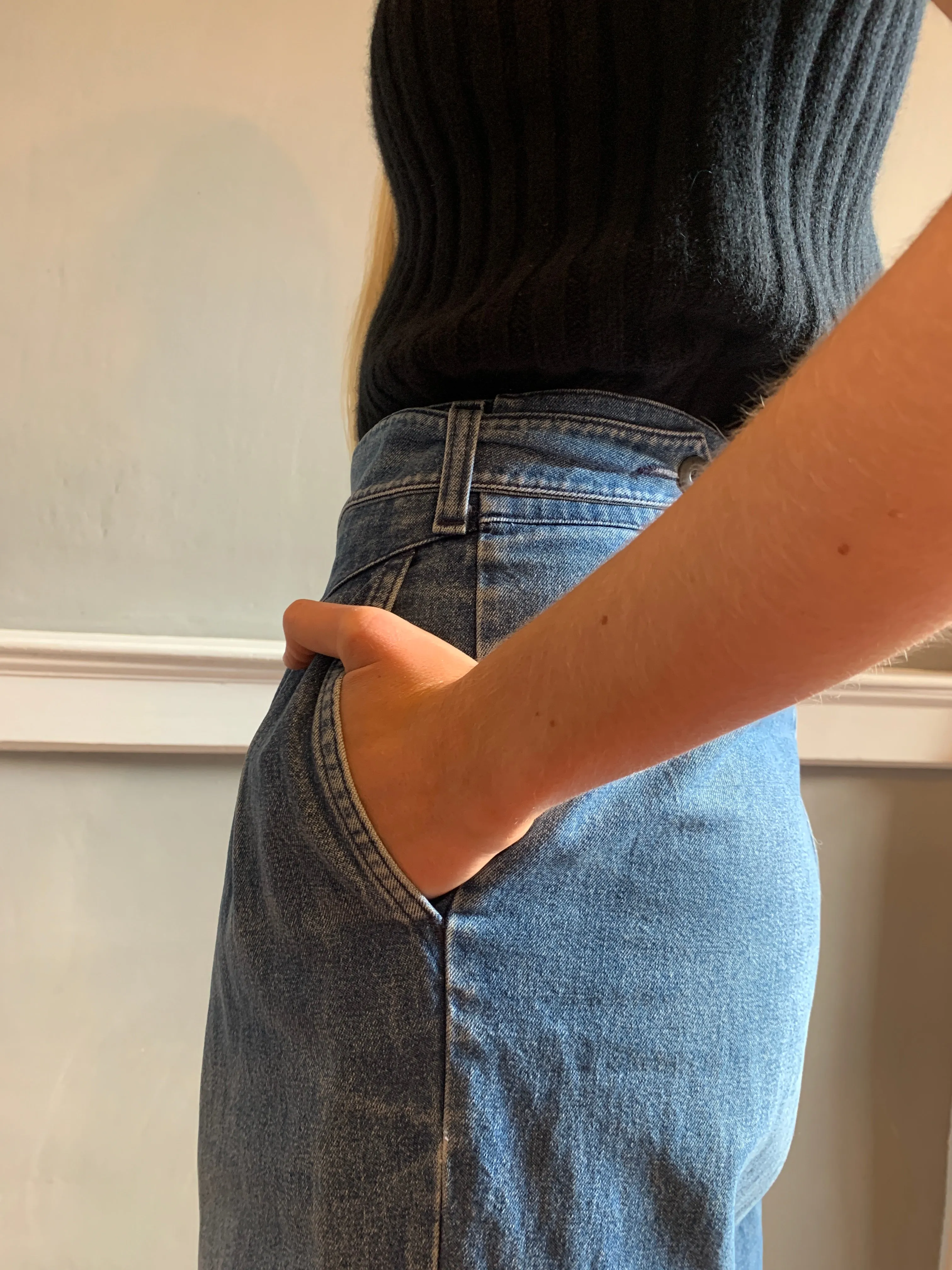 Vintage Mustang seamed jeans W26