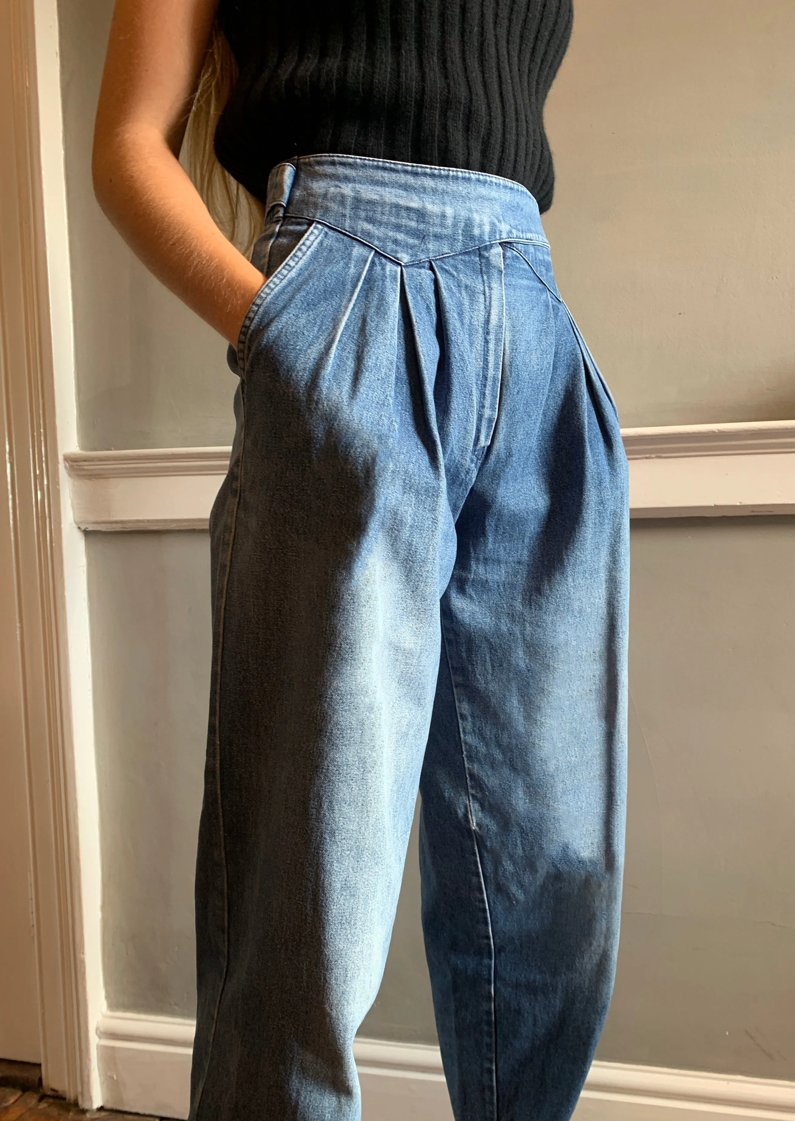 Vintage Mustang seamed jeans W26