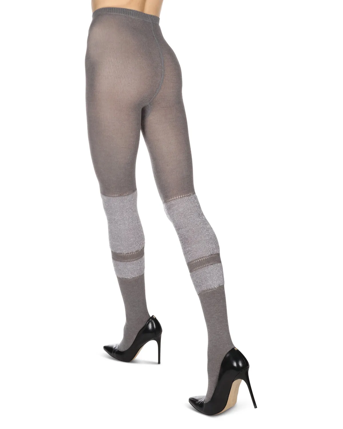 Women's Fuzzy Lush Soft Cotton Blend Sweater Tights
