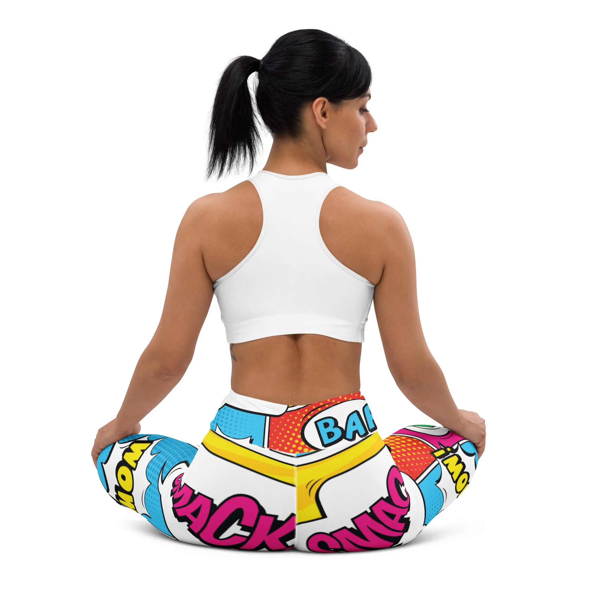 Wow Bap Smack Cartoon fitness Leggings