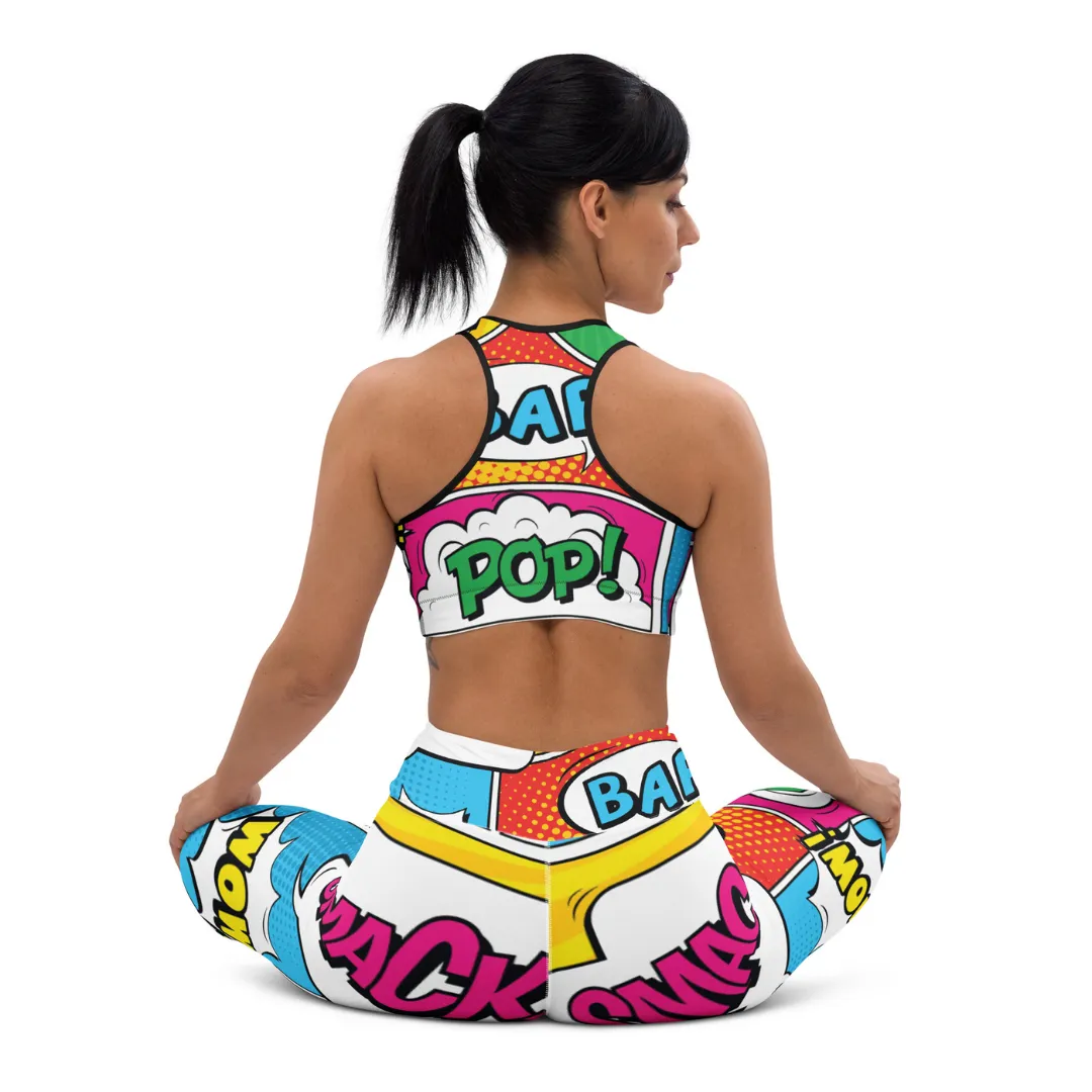 Wow Bap Smack Cartoon fitness Leggings