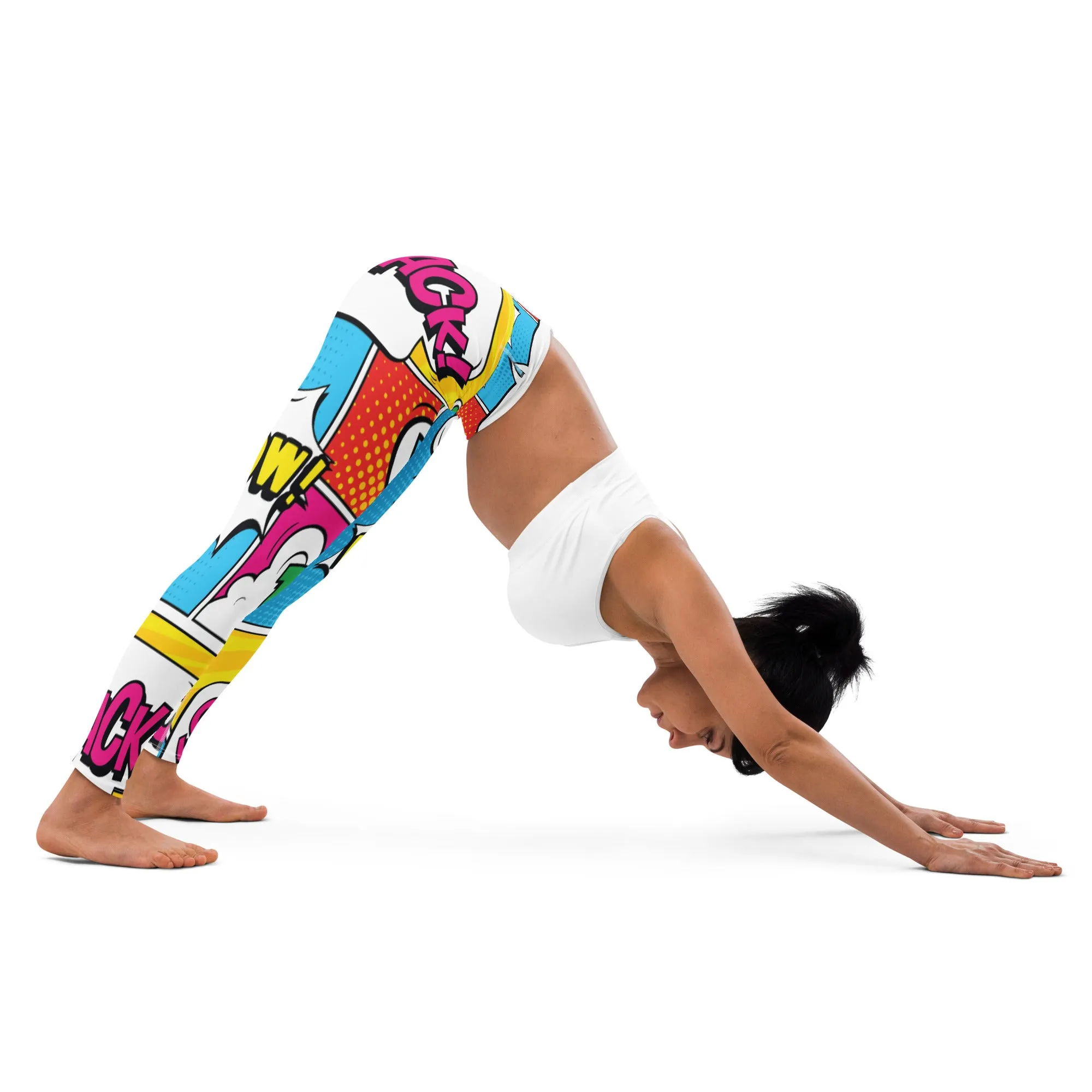 Wow Bap Smack Cartoon fitness Leggings