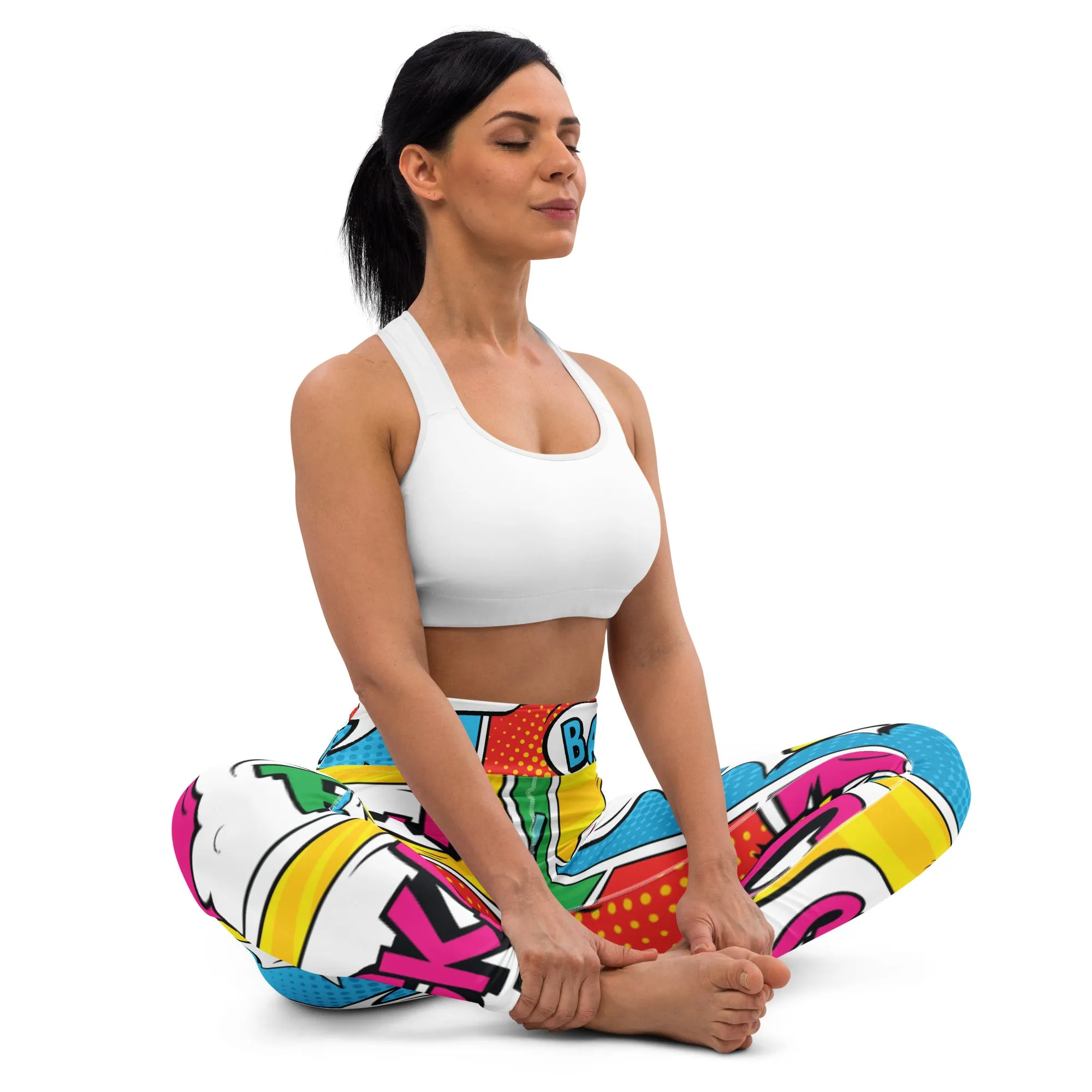 Wow Bap Smack Cartoon fitness Leggings