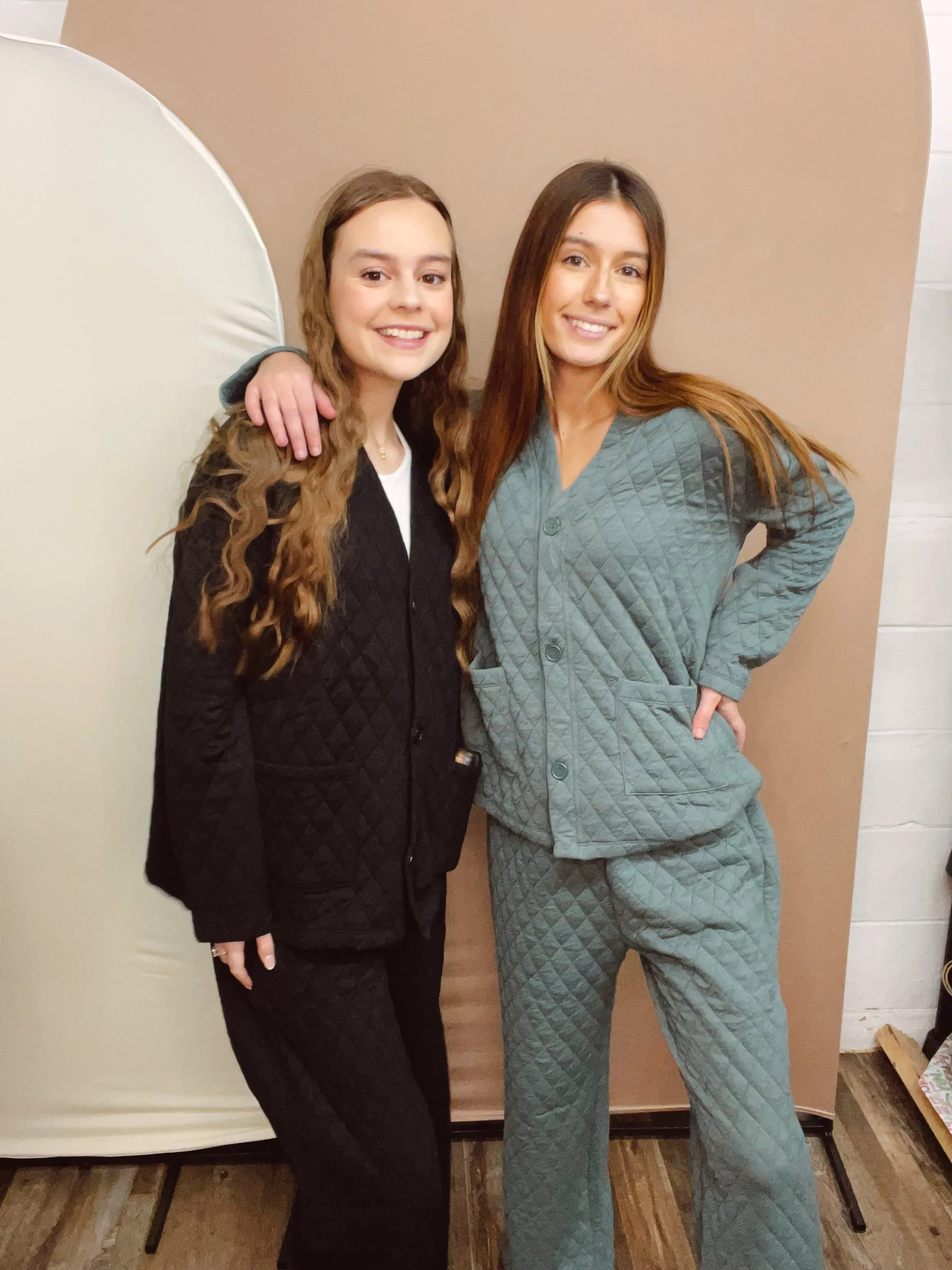 Yours Forever Quilted Jacket Pant Set (3 Colors)